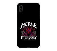 Carcasa para iPhone XS MAX Programmer Humor Merge It Anyway Developer