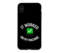 Carcasa para iPhone XS MAX Programmer It Worked On My Machine Coding Joke
