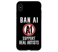 Carcasa para iPhone XS MAX Prohibir el Contenido de IA contra el Arte Anti AI Artificial Inteligente