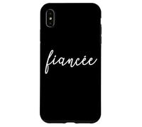 Carcasa para iPhone XS MAX Prometida, Compromiso para su Prometida Pareja comprometida