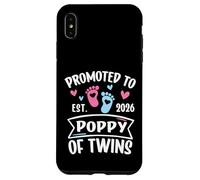 Carcasa para iPhone XS MAX Promocionado a Poppy of Twins EST 2026 Revelación de género del bebé
