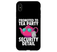 Carcasa para iPhone XS MAX Promoted To Tea Party Security Detail Funny Dad