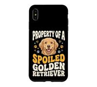 Carcasa para iPhone XS MAX Property of A Spoiled Golden Retriever