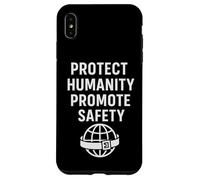 Carcasa para iPhone XS MAX Proteger a la Humanidad - Promover la Seguridad | Voluntarios Internacionales