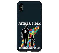 Carcasa para iPhone XS MAX Proud Autism Dad & Son - Best Friends For Life Padre Hijo