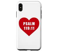 Carcasa para iPhone XS MAX Psalm 119:11 - Thy Word Have I Hid in Mine Heart Reference