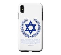 Carcasa para iPhone XS MAX Psalms 122:6-9 Star of David Israel Bible Verse Greek