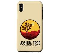 Carcasa para iPhone XS MAX Puesta de Sol Retro del Desierto de California en el Parque Nacional Joshua Tree