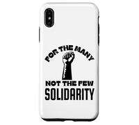 Carcasa para iPhone XS MAX Puño levantado para Muchos, no para los Pocos, Solidaridad y Justicia
