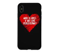 Carcasa para iPhone XS MAX ¿Qué es el Dolor si no ama perseverante pérdida Cita Wanda Meme