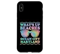 Carcasa para iPhone XS MAX Qué Pasa Playas Ocean City Maryland Coincidencia Ocean City