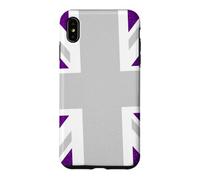 Carcasa para iPhone XS MAX Queen's Platinum Jubilee 2022 70th Anniversary Union Jack