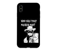 Carcasa para iPhone XS MAX ¿Quién era Ese Hombre Enmascarado Solitario máscara Retro clásico TV