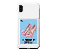 Carcasa para iPhone XS MAX Quieres Ser Mi Padrino De Zapatillas Quinceañera