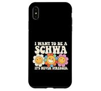 Carcasa para iPhone XS MAX Quiero ser Profesor de inglés Schwa ELA Life Grammar Police