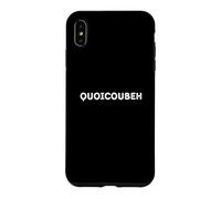 Carcasa para iPhone XS MAX QUOICOUBEH (expresión Viral - Humor de Internet & generación