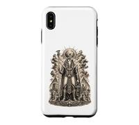 Carcasa para iPhone XS MAX Ra Sun God Falcon Guardian Antiguo Egipcio Mítico Arte