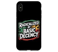 Carcasa para iPhone XS MAX Radicalized by Basic Decency Justicia Social