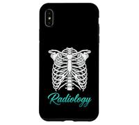 Carcasa para iPhone XS MAX Radiología Costilla Esqueleto X-Ray Tech Medical Professional