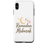 Carcasa para iPhone XS MAX Ramadán Mubarak Feliz Ayuno Luna Creciente Islámico Musulmán