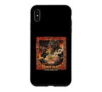 Carcasa para iPhone XS MAX Ramen Beast Mytical Noodle Feast Dragon Ramen