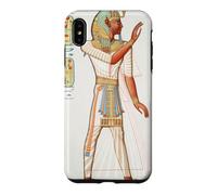 Carcasa para iPhone XS MAX Ramsés III Faraón Egipcio Historia Arqueología Antigua Arte