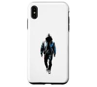 Carcasa para iPhone XS MAX Rapero Hip Hop Sudadera con Capucha Old School Rap