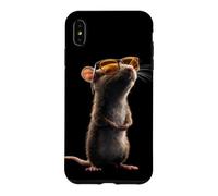 Carcasa para iPhone XS MAX Rata Ratón Simpático Roedores Ratón Enano Ratas Pequeñas