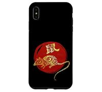 Carcasa para iPhone XS MAX Rata Signo Estrella del horóscopo Zodiaco Chino