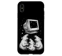 Carcasa para iPhone XS MAX Rats Worship Retro Computer Vintage Pc