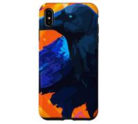 Carcasa para iPhone XS MAX Ravencoin Digital Art NFT Project Edición Abierta 1337/001 RVN