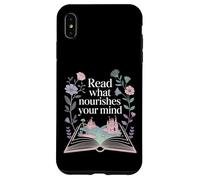 Carcasa para iPhone XS MAX Read What Nourishes Your Mind Mentalidad del Lector -