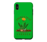 Carcasa para iPhone XS MAX Recolector de Diente de león de Ensalada Urbana de forraje en la acera