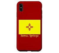 Carcasa para iPhone XS MAX Recuerdo de la Bandera de Nuevo México de Jemez Springs