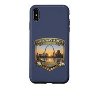 Carcasa para iPhone XS MAX Recuerdos gráficos novedosos del Parque Nacional Gateway Arch de Alaska