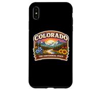 Carcasa para iPhone XS MAX Recuerdos para visitantes de Recuerdo del Centenario del Estado de Colorado