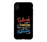 Carcasa para iPhone XS MAX Redheads Are Sunshine Mixed with A Little Hurricane - Funny
