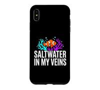 Carcasa para iPhone XS MAX Reef Tank Aquarist Saltwater In My Veins