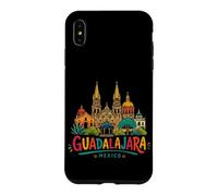 Carcasa para iPhone XS MAX Regalo de Recuerdo de Viaje de Guadalajara México Dibujado a Mano