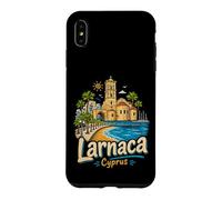 Carcasa para iPhone XS MAX Regalo de Recuerdo de Viaje de Larnaca Chipre Dibujado a Mano