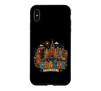 Carcasa para iPhone XS MAX Regalo de Recuerdo de Viaje Dibujado a Mano de Gdansk Polonia