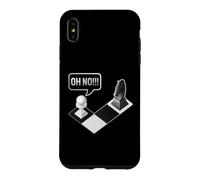 Carcasa para iPhone XS MAX Regalo Divertido para Jugador de ajedrez Oh No Springer