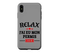 Carcasa para iPhone XS MAX Regalo Licencia de Conducir Código de Carretera Humor