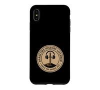 Carcasa para iPhone XS MAX Regalo para un Fan de Empire Collapse Audio para oyentes de podcasts de Historia