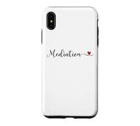 Carcasa para iPhone XS MAX Regalo tipográfico manuscrito Lindo mediación