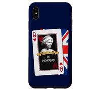 Carcasa para iPhone XS MAX Reina Elizabeth II - Tarjeta de Juego (Memoriam skat Royal, Reino Unido)