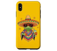 Carcasa para iPhone XS MAX Relax - Gringo - Un Divertido Lagarto en un Poncho y un Sombrero
