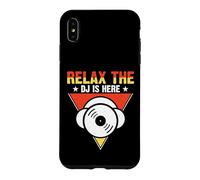 Carcasa para iPhone XS MAX Relax The DJ Is Here Retro Vinyl DJ