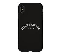 Carcasa para iPhone XS MAX Reloj Que Té Meme Adolescente Mentiras Tween Chismes Gen Z Argot Verdad