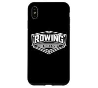 Carcasa para iPhone XS MAX Remo más Que una Cita Deportiva de Remo del Equipo de Remo del Atleta